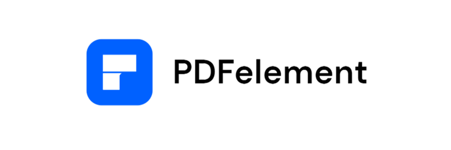Wondershare PDFelement logo, AI-powered PDF editor and converter